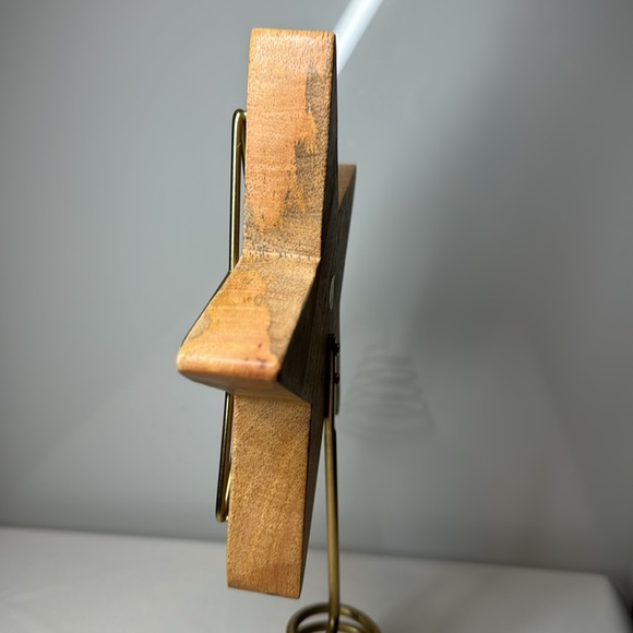 Wood Star Christmas Tree topper - Picture 5 of 6